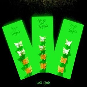 Butterfly Y2K 🦋 2000’s Hair Clip Set